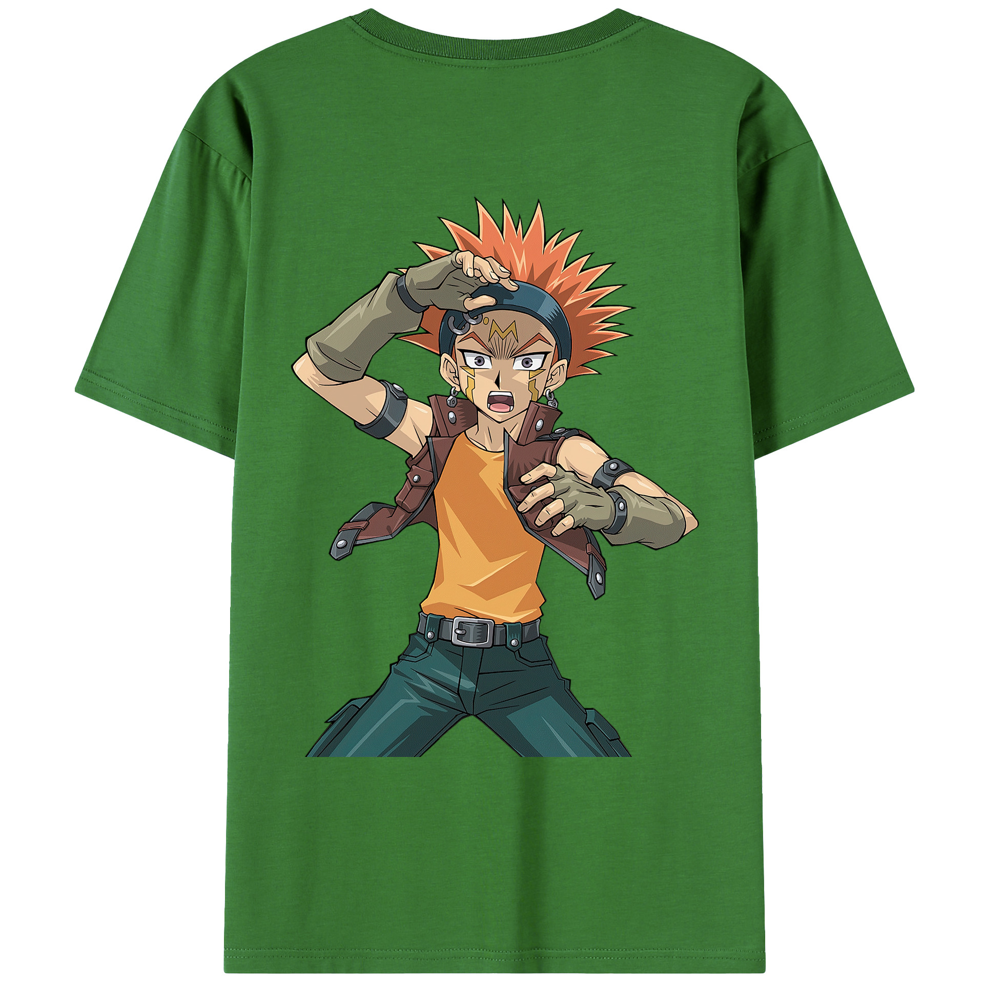（画像用） 遊☆戯☆王 Yu-Gi-Oh! レディース半袖Tシャツ(バックプリント)